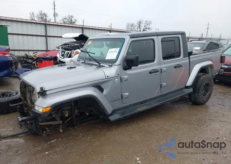 2020 Jeep Gladiator Overland 4X4 из США, поврежденный, VIN 1C6HJTFG7LL137825